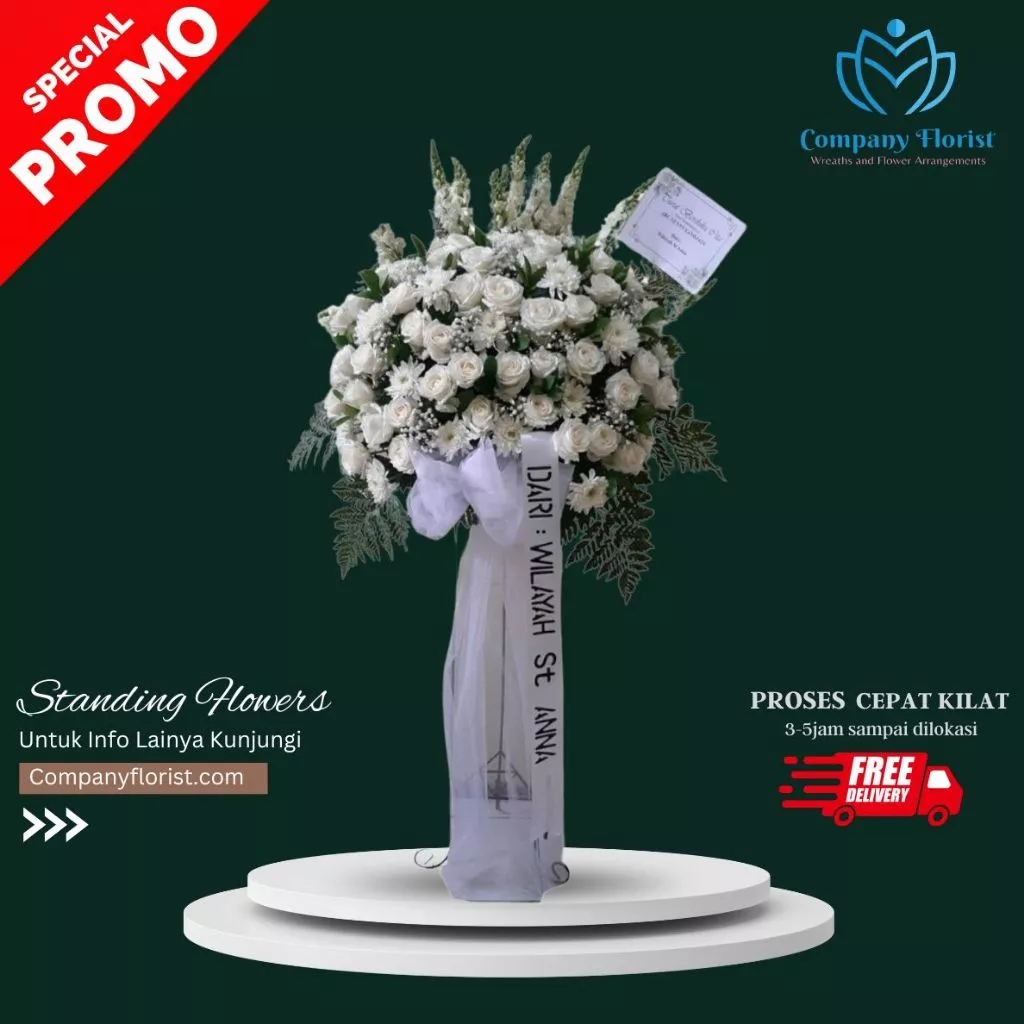 Bunga Standing Flowers Premium